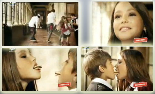 Copii actori într-o reclamă cu tentă sexuală (Eugenia)