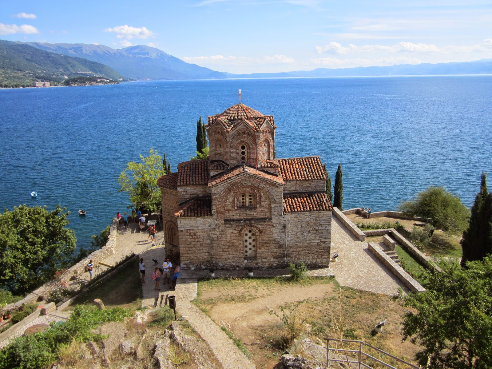 Lacul Ohrid. Biserica Sf. Ioan Evanghelistul